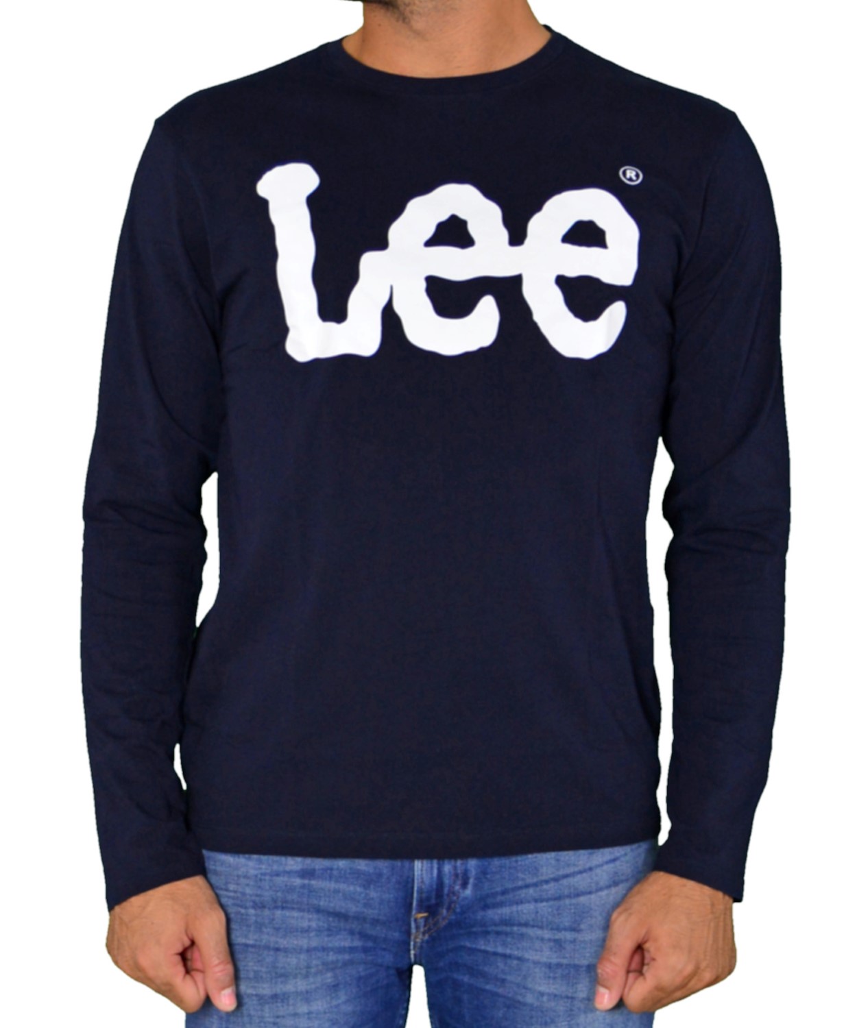 Ανδρική μπλούζα Lee μπλε L63TAIDB
